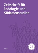 Zeitschrift für Indologie und Südasienstudien 29