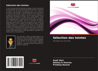 Sélection des teintes