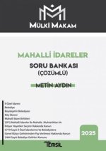 Mülki Makam Mahalli Idareler Cözümlü Soru Bankasi