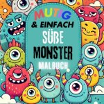 Niedliche Monster Malbuch