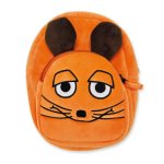 TRÖTSCH - Die Maus Plüsch-Rucksack Rucksack aus Plüsch | Ab 3 Jahren