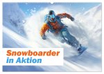 Snowboarder in Aktion (Wandkalender 2026 DIN A2 quer), CALVENDO Monatskalender