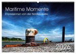 Maritime Momente (Wandkalender 2026 DIN A2 quer), CALVENDO Monatskalender