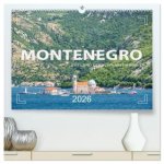 Montenegro - Das Land der schwarzen Berge (hochwertiger Premium Wandkalender 2026 DIN A2 quer), Kunstdruck in Hochglanz