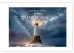 Nach Hause finden, die Leuchttürme (Wandkalender 2026 DIN A3 quer), CALVENDO Monatskalender