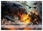 Götterdämmerung - Der Ragnarök in der nordischen Mythologie (Tischkalender 2026 DIN A5 quer), CALVENDO Monatskalender