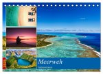 MEERweh Impressionen (Tischkalender 2026 DIN A5 quer), CALVENDO Monatskalender