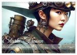 Starke Frauen - Steampunk Lebenswelten (Wandkalender 2026 DIN A3 quer), CALVENDO Monatskalender