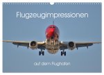 Flugzeugimpressionen auf dem Flughafen (Wandkalender 2026 DIN A3 quer), CALVENDO Monatskalender