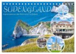 Südengland - Impressionen aus dem Südwesten von England (Tischkalender 2026 DIN A5 quer), CALVENDO Monatskalender