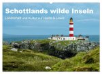Schottlands wilde Inseln (Wandkalender 2026 DIN A2 quer), CALVENDO Monatskalender