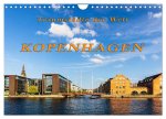 Kopenhagen - Traumstädte der Welt (Wandkalender 2026 DIN A4 quer), CALVENDO Monatskalender