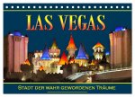 Las Vegas, Stadt der wahr gewordenen Träume (Tischkalender 2026 DIN A5 quer), CALVENDO Monatskalender