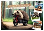 Igel-Abenteuer (Wandkalender 2026 DIN A4 quer), CALVENDO Monatskalender