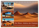 Die Wüste - Kulisse der Fantasie (Tischkalender 2026 DIN A5 quer), CALVENDO Monatskalender