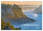 Große Landschaft Obere Donau (Wandkalender 2026 DIN A3 quer), CALVENDO Monatskalender