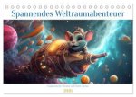 Spannendes Weltraumabenteuer (Tischkalender 2026 DIN A5 quer), CALVENDO Monatskalender