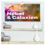 Nebel & Galaxien - Faszination Weltraum (hochwertiger Premium Wandkalender 2026 DIN A2 quer), Kunstdruck in Hochglanz