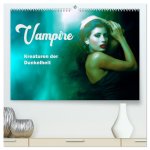 Vampire Kreaturen der Dunkelheit (hochwertiger Premium Wandkalender 2026 DIN A2 quer), Kunstdruck in Hochglanz