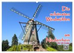 Die schönsten Windmühlen am Niederrhein (Wandkalender 2026 DIN A2 quer), CALVENDO Monatskalender
