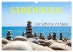 Sardinien - Die Schöne im Meer (Wandkalender 2026 DIN A3 quer), CALVENDO Monatskalender