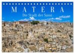 Matera - Die Stadt der Sassi (Tischkalender 2026 DIN A5 quer), CALVENDO Monatskalender