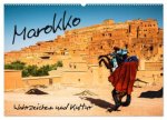 Marokko - Wahrzeichen und Kultur (Wandkalender 2026 DIN A2 quer), CALVENDO Monatskalender