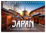 Japan - Im Land der aufgehenden Sonne. (Tischkalender 2026 DIN A5 quer), CALVENDO Monatskalender