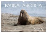 Fauna arctica (Wandkalender 2026 DIN A3 quer), CALVENDO Monatskalender