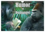 Humor im Dschungel (Wandkalender 2026 DIN A4 quer), CALVENDO Monatskalender