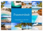 Traumstrände - Naturparadiese aus aller Welt (Wandkalender 2026 DIN A2 quer), CALVENDO Monatskalender