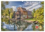 Die Lausitz - Landmarken der Nieder- und Oberlausitz (Wandkalender 2026 DIN A2 quer), CALVENDO Monatskalender