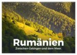 Rumänien - Zwischen Gebirgen und dem Meer. (Wandkalender 2026 DIN A2 quer), CALVENDO Monatskalender