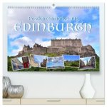 Postkartenmotive aus Edinburgh (hochwertiger Premium Wandkalender 2026 DIN A2 quer), Kunstdruck in Hochglanz