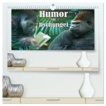 Humor im Dschungel (hochwertiger Premium Wandkalender 2026 DIN A2 quer), Kunstdruck in Hochglanz