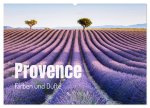 Provence - Farben und Düfte (Wandkalender 2026 DIN A2 quer), CALVENDO Monatskalender