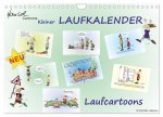 HANSELs kleiner Laufkalender (Wandkalender 2026 DIN A4 quer), CALVENDO Monatskalender