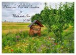 Heimische Vögel und Insekten in Wald und Flur (Tischkalender 2026 DIN A5 quer), CALVENDO Monatskalender