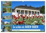 So schön ist Baden-Baden (Wandkalender 2026 DIN A2 quer), CALVENDO Monatskalender