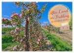 Altes Land im Frühling - Mit dem Fahrrad unterwegs (Wandkalender 2026 DIN A2 quer), CALVENDO Monatskalender