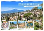 Taormina - Juwel Siziliens mit antikem Charme (Wandkalender 2026 DIN A3 quer), CALVENDO Monatskalender