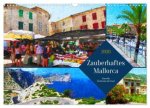 Zauberhaftes Mallorca - Gemalte Eindrücke der Insel (Wandkalender 2026 DIN A3 quer), CALVENDO Monatskalender