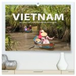 VIETNAM - Im Land des aufsteigenden Drachens (hochwertiger Premium Wandkalender 2026 DIN A2 quer), Kunstdruck in Hochglanz