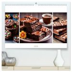 Schokolade 2026. Sinnliche Impressionen (hochwertiger Premium Wandkalender 2026 DIN A2 quer), Kunstdruck in Hochglanz