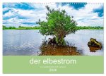 der elbestrom (Wandkalender 2026 DIN A3 quer), CALVENDO Monatskalender