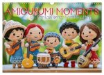 Amigurumi Moments. Ein fantastischer Familienalltag (Wandkalender 2026 DIN A3 quer), CALVENDO Monatskalender