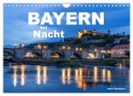 Bayern bei Nacht (Wandkalender 2026 DIN A4 quer), CALVENDO Monatskalender