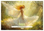 Feen - Naturverbundene Wesen (Tischkalender 2026 DIN A5 quer), CALVENDO Monatskalender