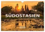 Südostasien - Thailand, Vietnam, Kambodscha, Myanmar, Laos (Wandkalender 2026 DIN A4 quer), CALVENDO Monatskalender