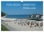 INSEL RÜGEN - HIDDENSEE. Du bist so schön. (Wandkalender 2026 DIN A3 quer), CALVENDO Monatskalender